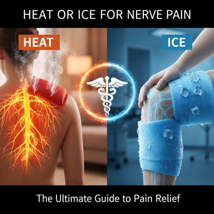 heat or ice for nerve pain